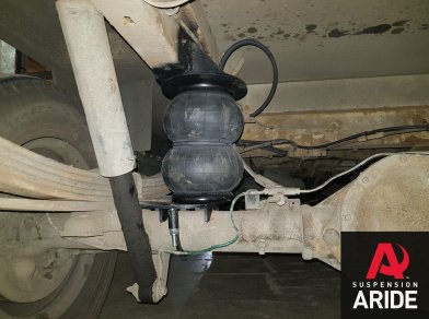 Рис. 5 Наши проекты: Пневмоподвеска на Ford Transit RWD 2014 года - Этапы установки