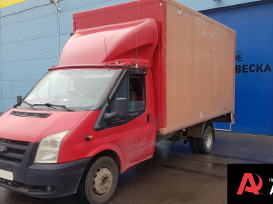 Рис. 1 Наши проекты: Монтаж задних пневмоподушек на Ford Transit 2007 года