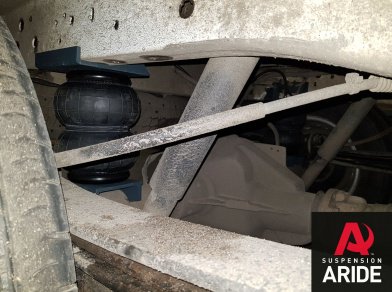 Рис. 5 Наши проекты: Пневмоподвеска на Ford Transit RWD с гарантией - Этапы установки