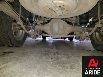 Рис. 3 Наши проекты: Пневмоподвеска на Ford Transit RWD с гарантией - Этапы установки