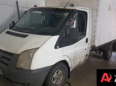 Рис. 2 Наши проекты: Пневмоподвеска на ﻿Ford Transit RWD 2014 года для задней оси