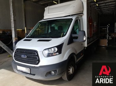 Рис. 11 Наши проекты: Установка пневмоподвески на заднюю ось Ford Transit двухскат 2018