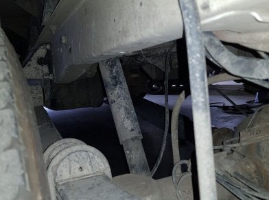 Рис. 7 Наши проекты: Установка пневмоподвески на заднюю ось Ford Transit двухскат 2018