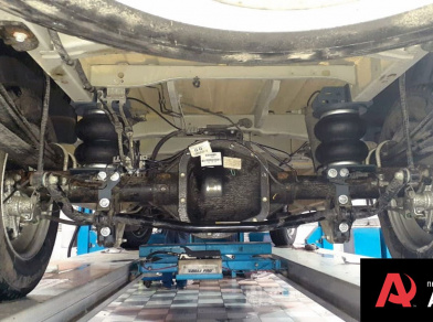 Рис. 2 Наши проекты: Пневмоподвеска на ﻿Ford Transit RWD ЦМФ - Этапы установки