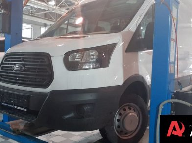 Рис. 1 Наши проекты: Пневмоподвеска на ﻿Ford Transit RWD ЦМФ - Этапы установки