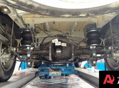 Рис. 2 Наши проекты: Пневмоподвеска на ﻿Ford Transit RWD ЦМФ - Этапы установки