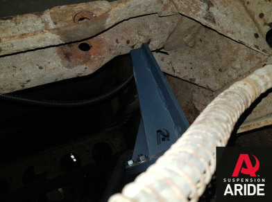 Рис. 3 Наши проекты: Пневмоподвеска на Foton Auman III 135P - Этапы установки