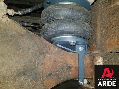 Рис. 9 Наши проекты: Пневмоподвеска на Foton Auman III 135P - Этапы установки