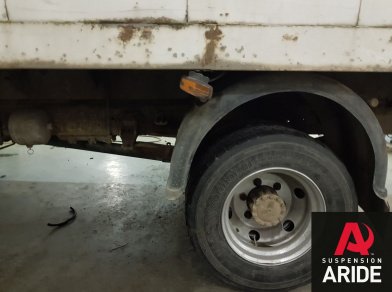 Рис. 13 Наши проекты: Пневмоподвеска на Foton Auman III 135P - Этапы установки