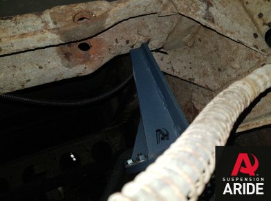 Рис. 3 Наши проекты: Пневмоподвеска на Foton Auman III 135P - Этапы установки