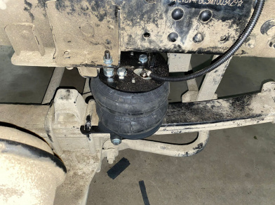 Рис. 6 Наши проекты: Пневмоподвеска Foton Aumark 1128