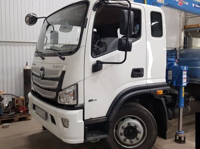 Рис. 1 Наши проекты: Пневмоподвеска на переднюю и заднюю оси Foton Aumark