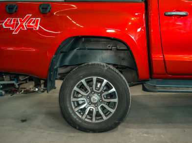 Рис. 2 Наши проекты: Пневмоподвеска на Foton Tunland G7