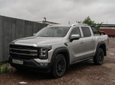 Рис. 1 Пневмоподвеска на пикап Foton Tunland V7