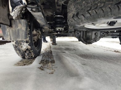 Рис. 7 Наши проекты: Пневмоподушки на Фотон Тоано