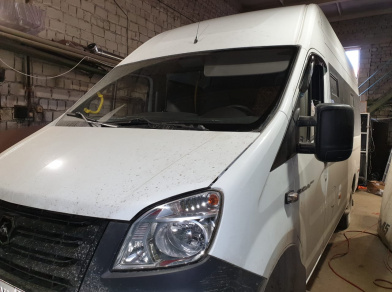 Рис. 1 Наши проекты: Пневмоподвеска на ГАЗ (GAZ) Газель NEXT - Этапы установки