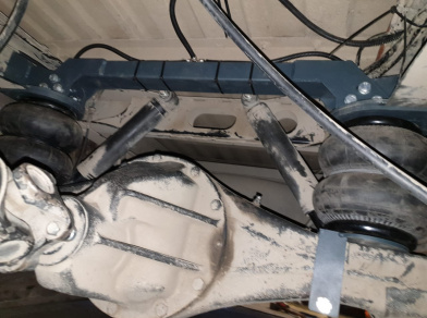 Рис. 7 Наши проекты: Пневмоподвеска на ГАЗ (GAZ) Газель NEXT - Этапы установки