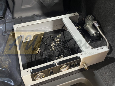 Рис. 6 Наши проекты: Установка 3-х контурной пневмоподвески на ГАЗель NN 