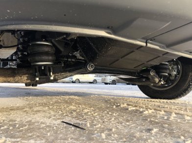 Рис. 2 Наши проекты: Установка 3-х контурной пневмоподвески с подкачкой шин на ГАЗель Next