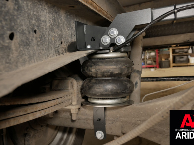 Рис. 4 Наши проекты: Установка пневмоподвески на Газель Грузовичкоф