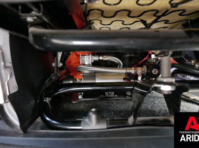 Рис. 6 Наши проекты: Установка пневмоподвески на Газель Грузовичкоф