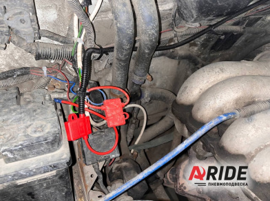 Рис. 7 Наши проекты: Пневмоподвеска на Газель 3302