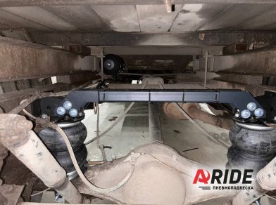 Рис. 2 Наши проекты: Пневмоподвеска на Газель 3302