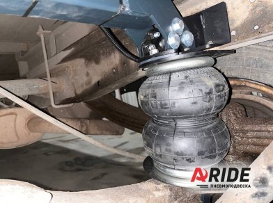 Рис. 4 Наши проекты: Пневмоподвеска на Газель 3302