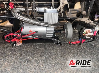 Рис. 5 Наши проекты: Пневмоподвеска на Газель 3302