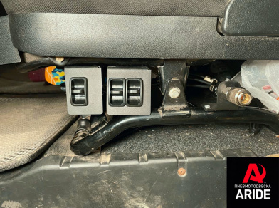 Рис. 2 Наши проекты: Газель Бизнес пневмоподвеска