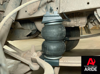 Рис. 8 Наши проекты: Газель Бизнес пневмоподвеска