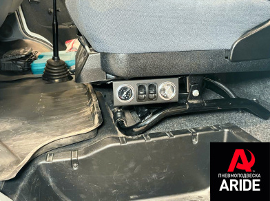 Рис. 2 Наши проекты: Пневмоподушки на Газель Бизнес