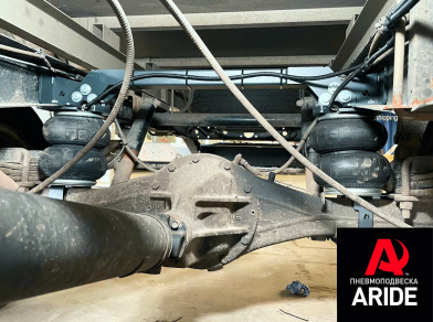 Рис. 7 Наши проекты: Пневмоподушки на Газель Бизнес