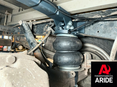 Рис. 5 Наши проекты: Пневмоподушки на Газель Бизнес