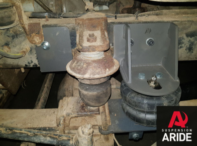 Рис. 5 Наши проекты: Пневмоподвеска на ГАЗ (GAZ) Газель 4x4 - Этапы установки