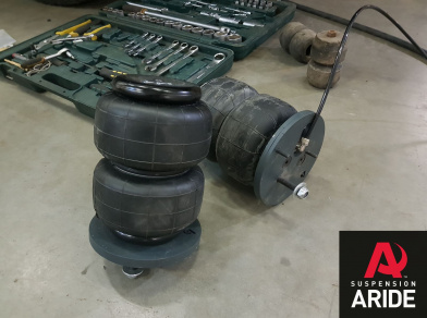 Рис. 8 Наши проекты: Пневмоподвеска на ГАЗ (GAZ) Газель 4x4 - Этапы установки