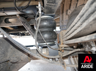 Рис. 5 Наши проекты: Пневмоподвеска на заднюю ось Газель Next