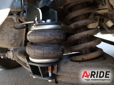 Рис. 4 Наши проекты: Установка пневмоподвески на переднюю ось Газель NEXT