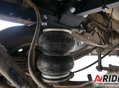 Рис. 4 Наши проекты: Пневмоподвеска на Газель NEXT - усиление рессор