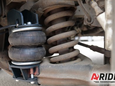 Рис. 5 Наши проекты: Пневмоподвеска на Газель NEXT - усиление рессор