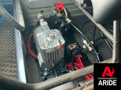 Рис. 4 Наши проекты: Установка пневмоподвески на Газель NEXT