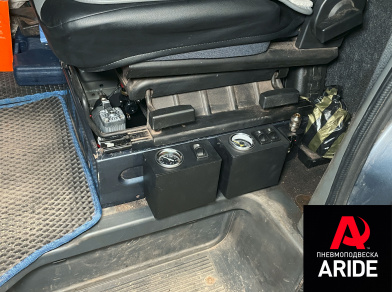 Рис. 2 Наши проекты: Установка пневмоподвески на Газель NEXT