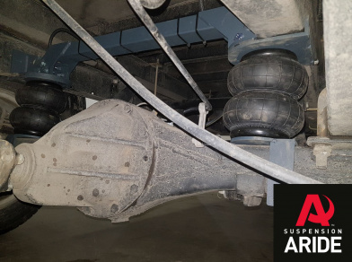 Рис. 8 Наши проекты: Пневмоподвеска на ГАЗ (GAZ) Газель NEXT шасси - Этапы установки