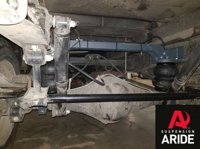 Рис. 4 Наши проекты: Пневмоподвеска на ГАЗ (GAZ) Газель NEXT шасси - Этапы установки