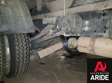 Рис. 3 Наши проекты: Пневмоподвеска на ГАЗ (GAZ) Газель NEXT шасси - Этапы установки