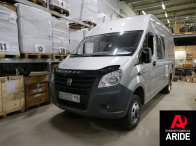 Рис. 1 Наши проекты: 4 контурная пневмоподвеска на Газель Некст