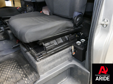 Рис. 7 Наши проекты: 4 контурная пневмоподвеска на Газель Некст