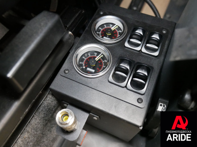 Рис. 6 Наши проекты: 4 контурная пневмоподвеска на Газель Некст