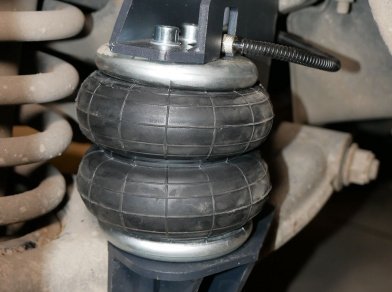 Рис. 4 Наши проекты: 4 контурная пневмоподвеска на Газель Некст