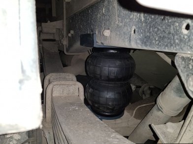 Рис. 9 Наши проекты: Пневмоподвеска на ГАЗ (GAZ) Газель NEXT для усиления - Этапы установки